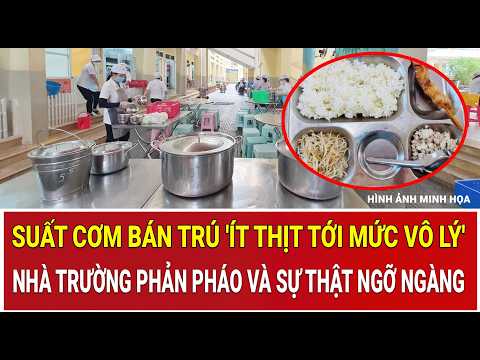 Outrage over 'absurdly meager' school lunches: The school fires back and reveals the surprising t...