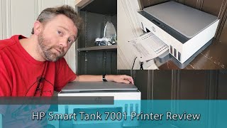 NO MORE INK CARTRIDGES  HP Smart Tank 7001 All In One printer Review