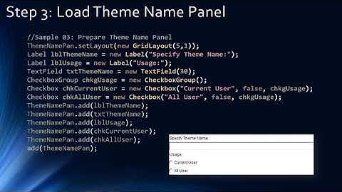 11 Java AWT Wizard Pages using CardLayout Manager and Panels