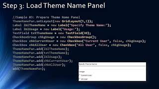 11 Java AWT Wizard Pages using CardLayout Manager and Panels