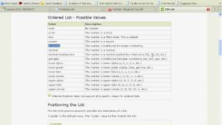 Lesson5 part2 lists and css