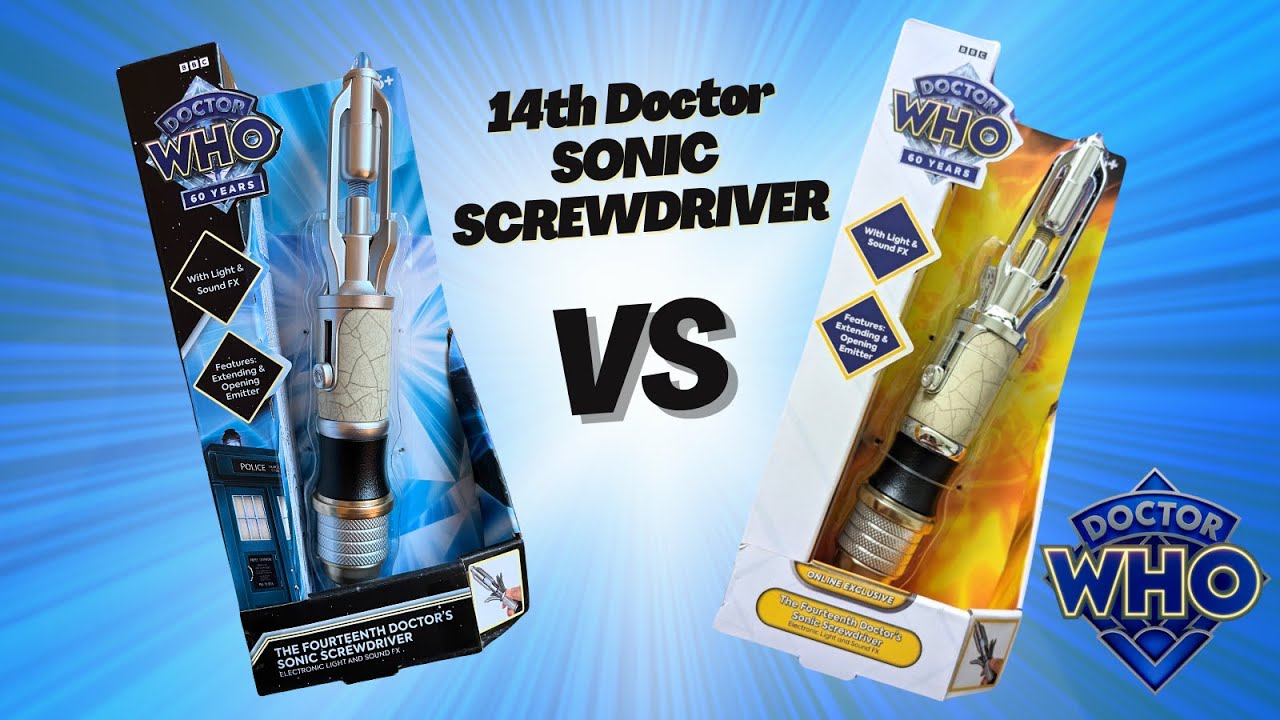 Limited Edition Exclusive The14th Doctor's Sonic Screwdriver – Merchandise  Guide - The Doctor Who Site