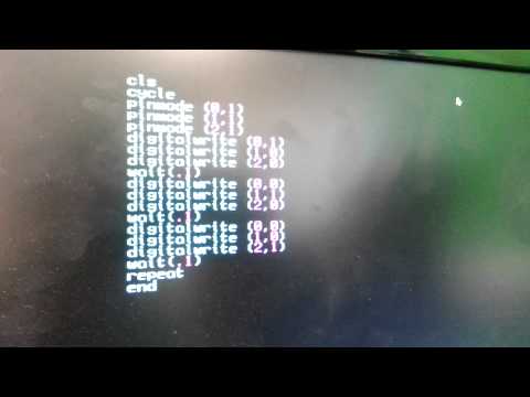 Controlling LEDs using FUZE Basic