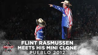 DANCE OFF: PBR's Flint Rasmussen vs. Mini-Flint