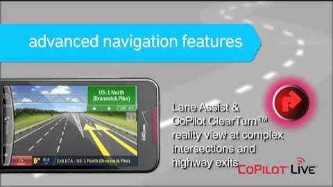 CoPilot Live GPS Navigation Feature Overview