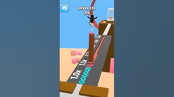 stacky dash gameplay - Level 126 #shorts #viral #stackydash #gameplay #4kgames