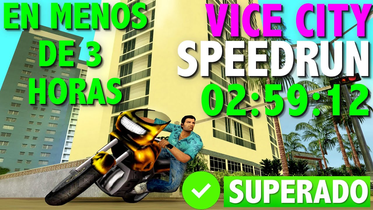 GTA: Vice City | 02:59:12 EN MENOS DE 3 HORAS | SPEEDRUN | Intento