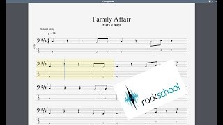 Family Affair Rockschool Grade 1 Bass Guitar screenshot 3