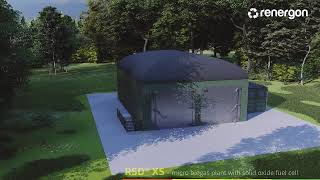 Mini Biogas Plant for Solid Manure | RSD XS Overview