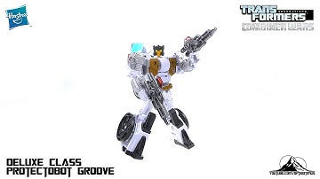 Transformers Combiner Wars Deluxe Class GROOVE Video Review
