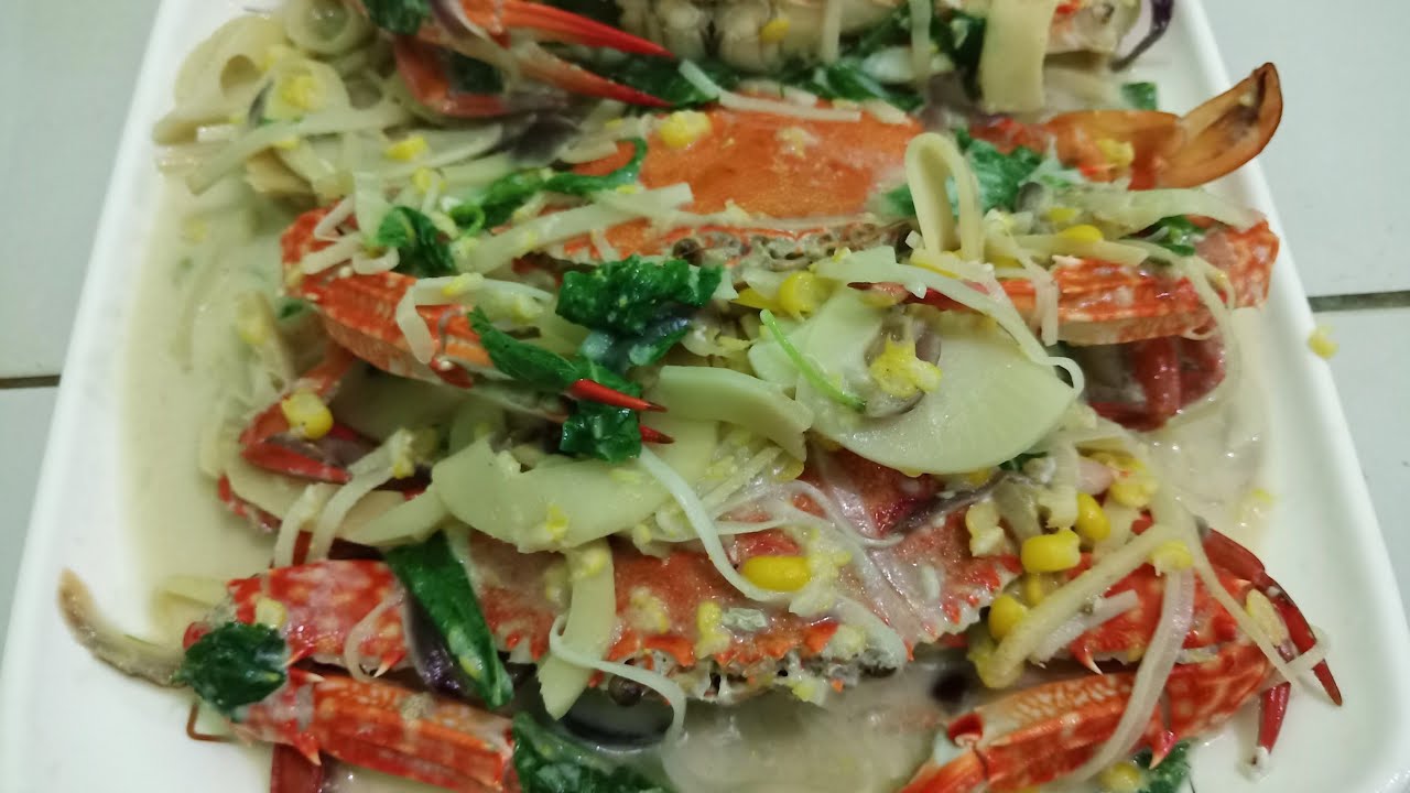 Ginataang Labong with Crab - YouTube