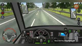 Zatrzymała mnie policja bo wiechał do mnie radiowóz.   Bus Simulator :Ulmite #2 screenshot 3