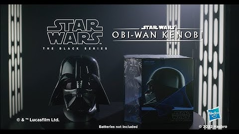 Black Series Darth Vader Premium Electronic Helmet