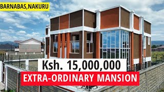 Touring a Compact Mansion with Unique Design Combining Rooftop and Hidden Roof, Barnabas, Nakuru