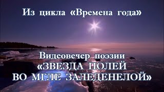 Видеовечер поэзии «Звезда полей во мгле  заледенелой»