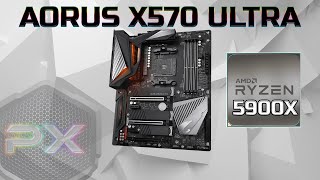 AMD RYZEN 9 5900X + GIGABYTE AORUS X570 Ultra