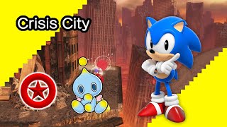 Sonic Generations 24 | Crisis City Act 1: All Red Rings and Chao