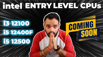 i3 12100, i3 12300, i5 12400f are here! Intel Made a Bold Move With the 12th Gen Entry Level CPUs 😲