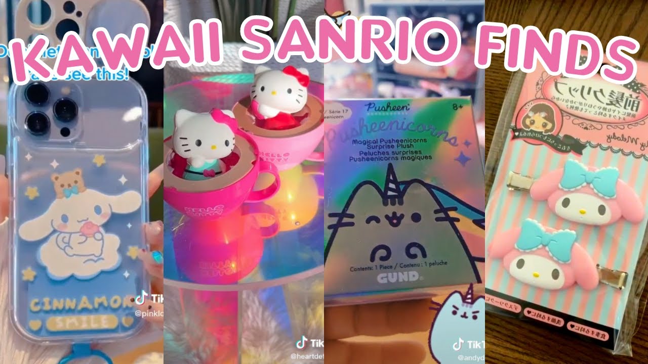 Kawaii Unboxing Sanrio Edition pt. 5📦💗 Kawaii Sanrio Amazon