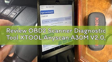 Review OBD2 Scanner Diagnostic Tool XTOOL Anyscan A30M V2.0, 2025 Wireless Bidirectional Scan Tool w