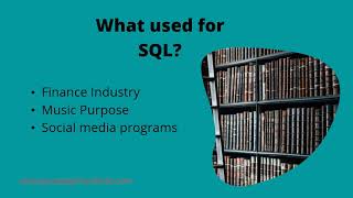 what is sql software and How sequel programming languages Different