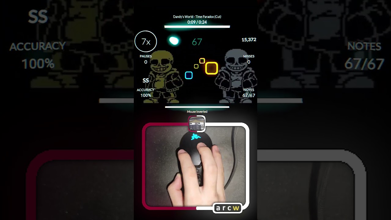 Sans Time Paradox in Rhythia