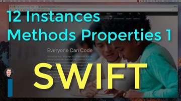 12 Instances Methods Properties Part 1 - Intro to App Development with Swift