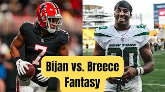 Fantasy Football Decisions: Bijan Robinson Vs. Breece Hall thumbnail