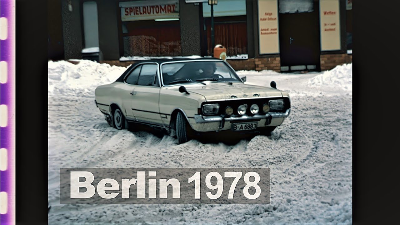 Berlin 1978 - Jahrhundertwinter - Schneechaos - Live-Ton