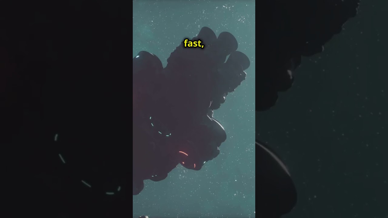 Strange Object Floating In Space 