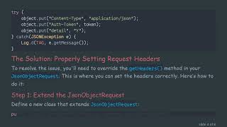 Troubleshooting the 406 Not Acceptable Error in Android Volley Requests