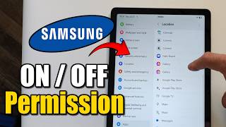 How to Turn On or OFF Permissions for Apps on Samsung Phone or Tablet