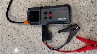 Bestnet Q27 Jump Starter With Air Compressor, 3000A Portable Car Battery Booster Review