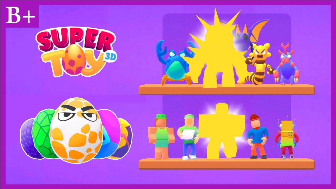 Monsters & Cubes Egg ‼️ Super Toy 3D Gameplay - YouTube