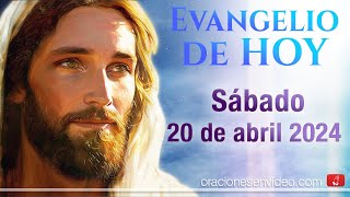 Evangelio de HOY. Sábado 20 de abril 2024 Jn 6,60-69 'Mis palabras son espíritu y vida'. by Oraciones en video 167,641 views 9 days ago 12 minutes, 10 seconds