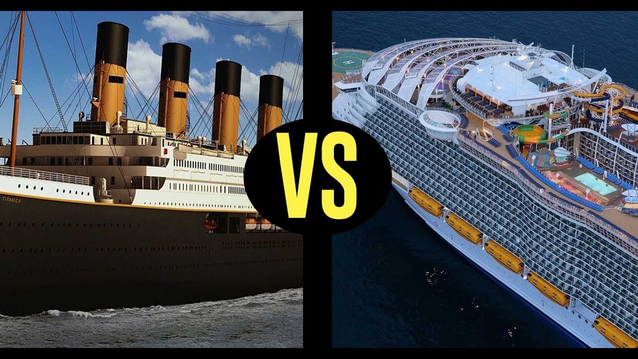 Symphony of the Seas v Titanic 2 - Ultimate Comparison - YouTube