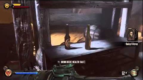 Bioshock Infinite   Shanty Town Graveyard Shift Bar Exploration, Keys, Daisy Fitzroy Voxophone PS3