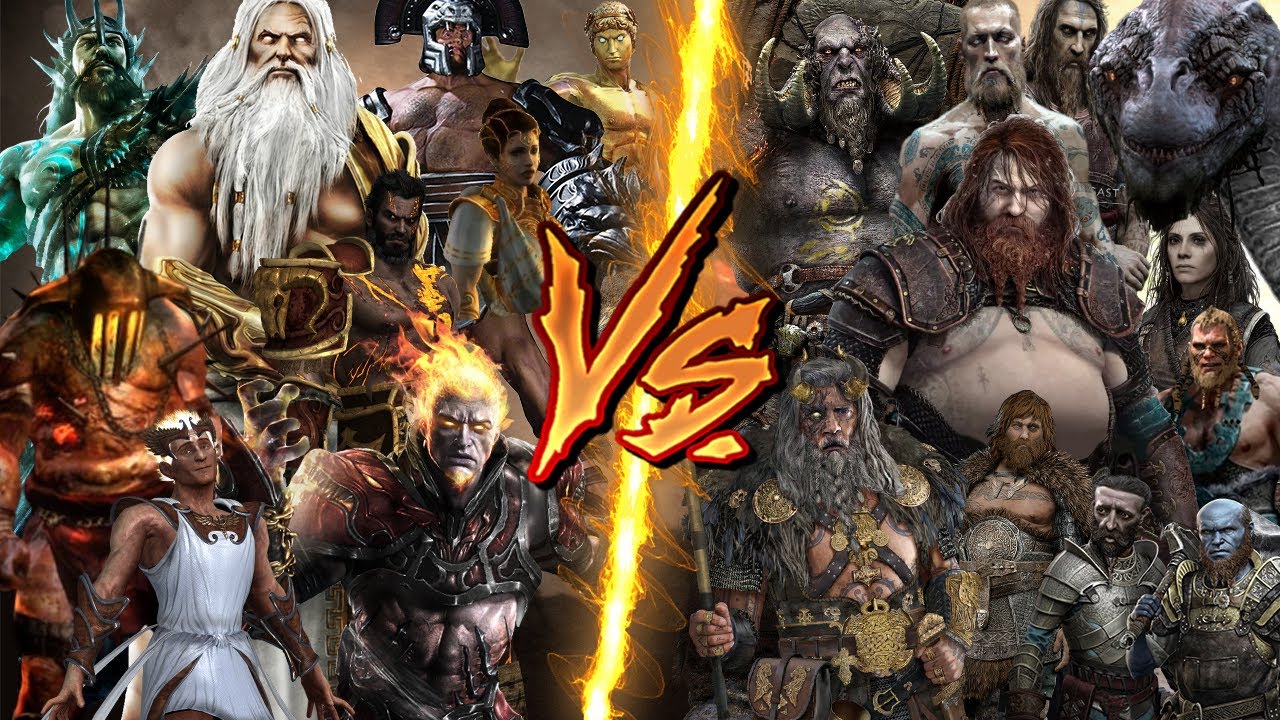 Kratos(Greek) Vs Thor(GOW)