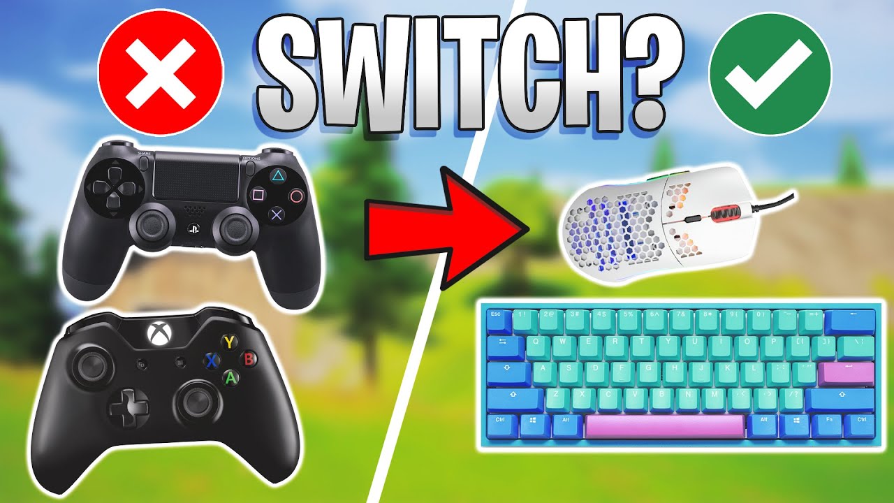 How To Game Better With A Keyboard And Mouse - Switch and Click