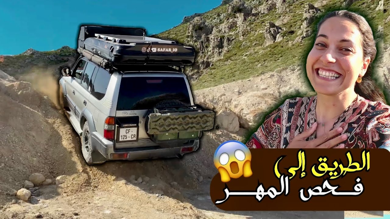 ليلة في البرية 🐴 فحص المهر و الجبل الأبيض ⛰️