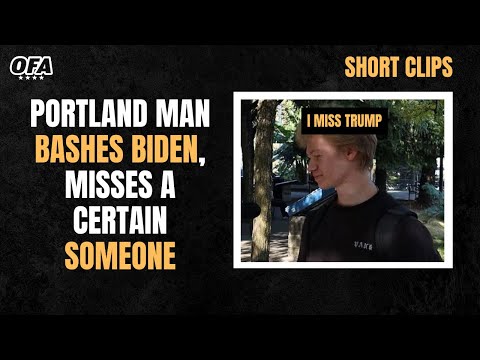 SHORT CLIPS: Portland man bashes Biden, misses a certain someone...