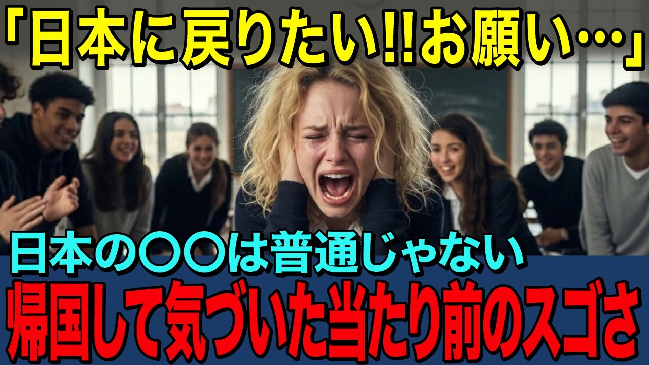 【海外の反応】日本ロスになった17歳のフランス帰国子女、フランスで知った日本の常識の奇跡に涙
