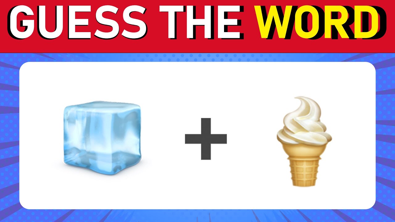 CAN YOU GUESS ALL 55 WORDS BY EMOJI? - YouTube