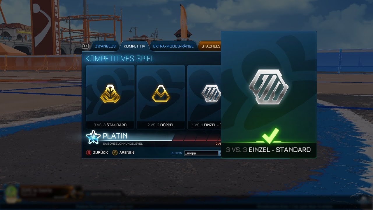 Rocket League Silver 3 Gameplay 3v3 Solo YouTube