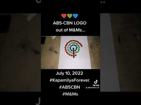 ABS CBN Logo Out Of M Ms Candies