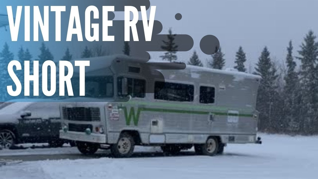 Winnebago RV Restoration Short Video | RV Winter Storage!