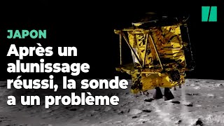 La sonde japonaise Slim est arrivée sur la Lune, mais il y a un problème