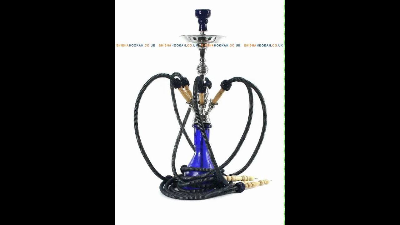 Shisha Pipe Aladin Diwan 6 Hose Blue