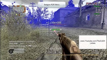 Badgers CoD4 R2R menu