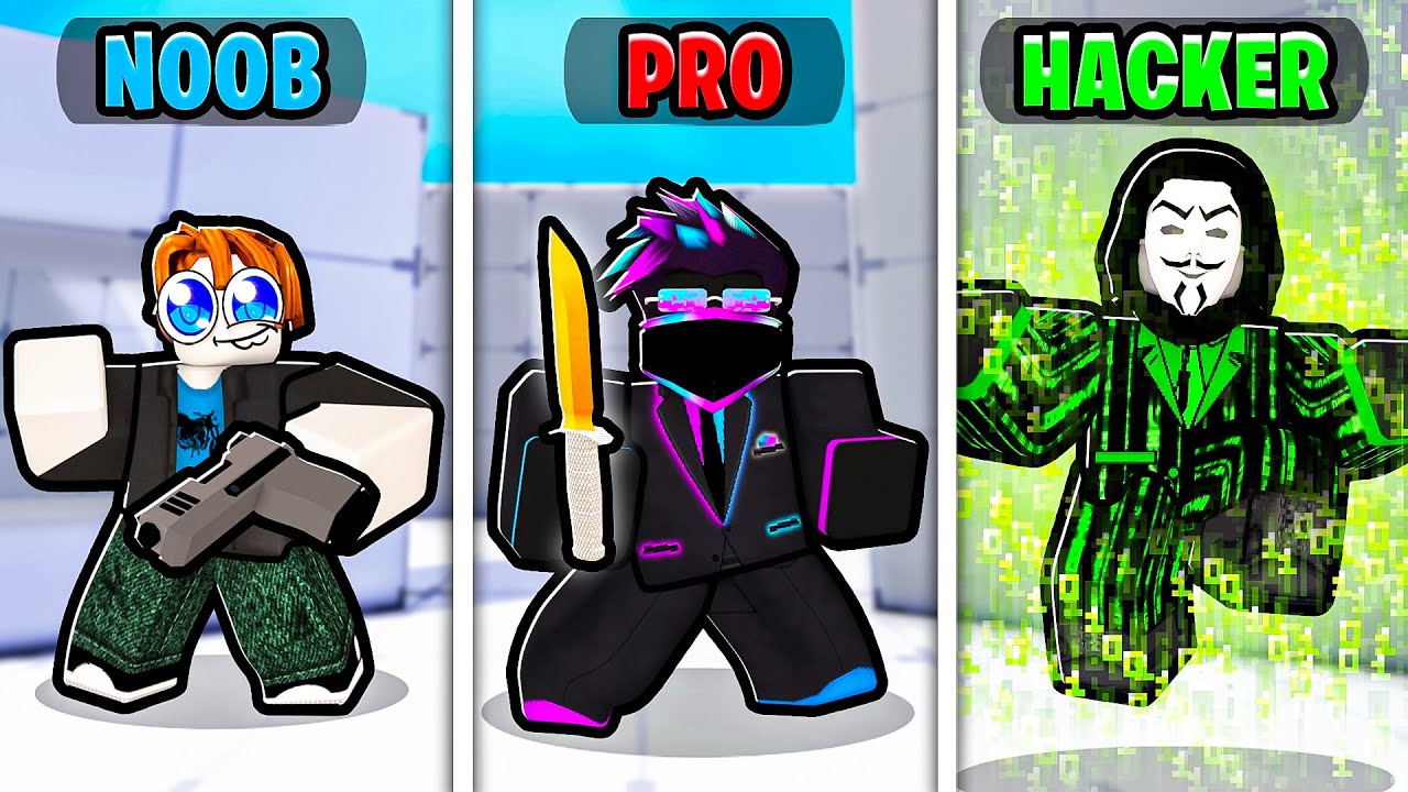 i played as EVERY TYPE OF PLAYER in Roblox Rivals!